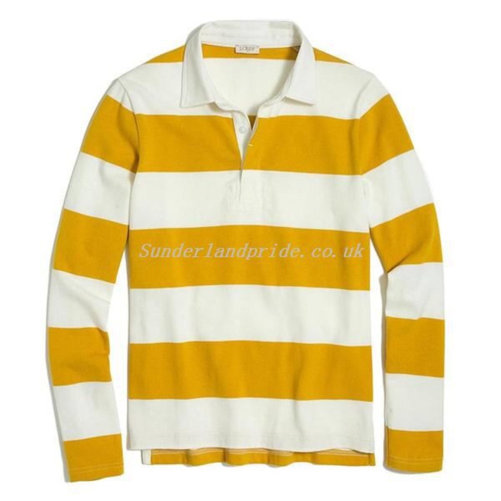 Adorable Jcrew Yellow Striped Polo